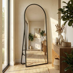 Full-Length Arched Mirror – Minimal Modern Floor Mirror Foryuni