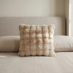 Bubble Faux Fur Throw Pillow Cover – 50x50cm