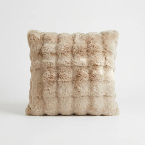 Bubble Faux Fur Throw Pillow Cover – 50x50cm