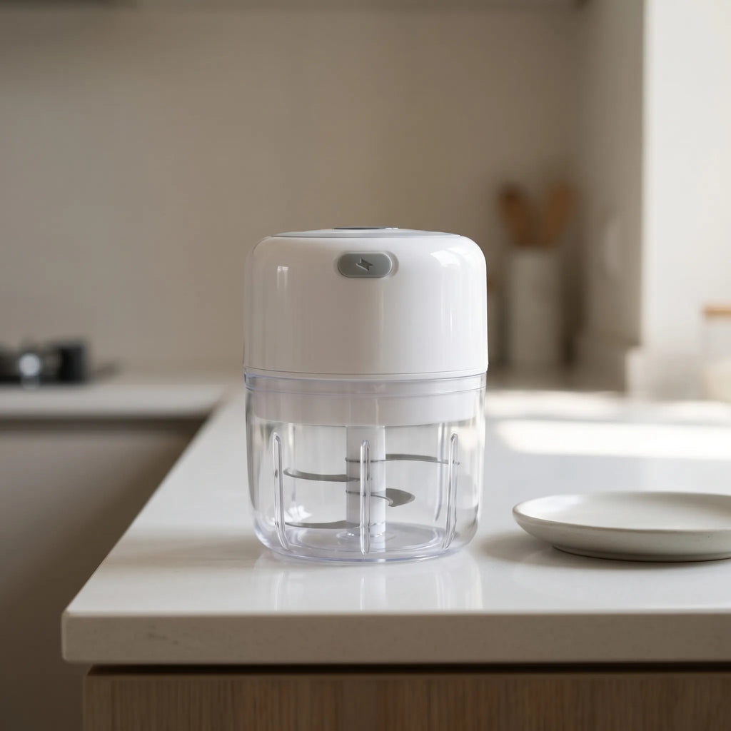 Mini Electric Food Chopper – Wireless Rechargeable