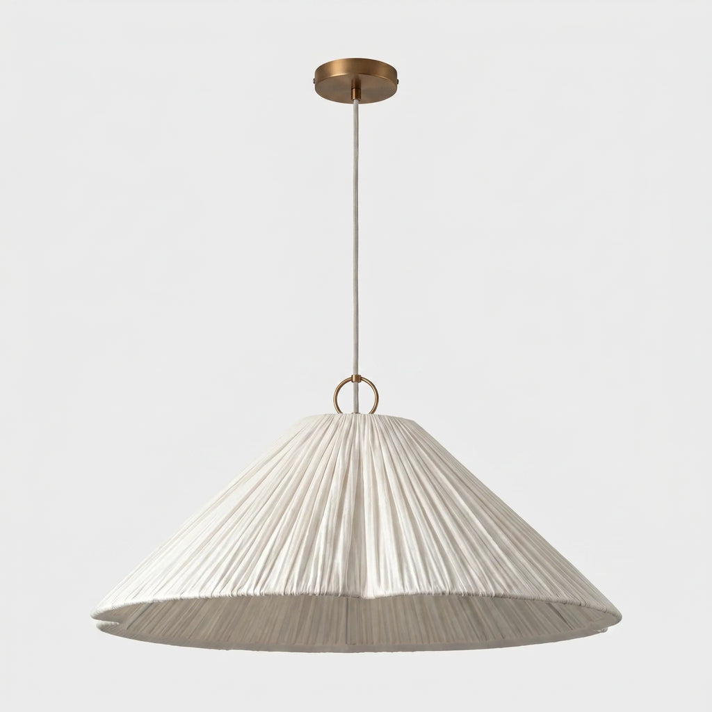 Pleated Fabric Pendant Light Pleated Fabric Pendant Light 