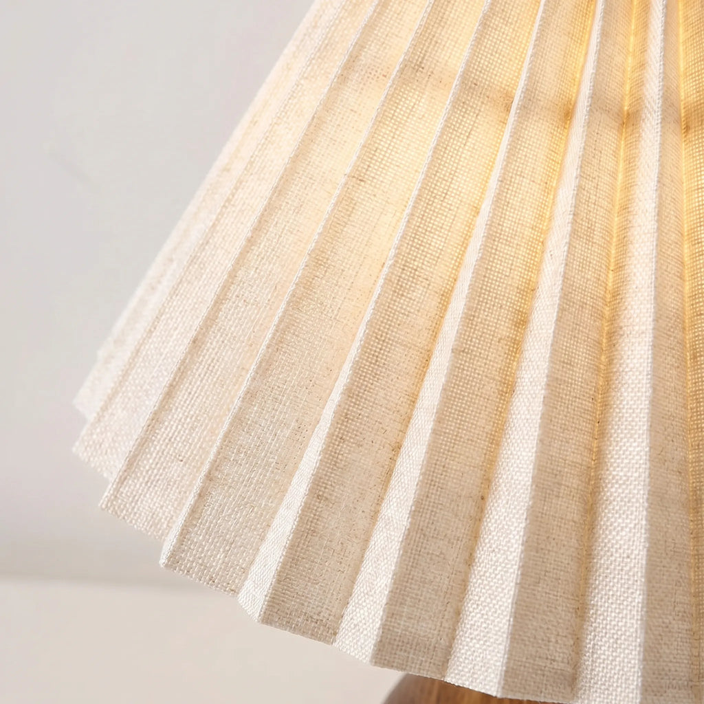 Pleated Fabric Table Lamp Pleated Fabric Table Lamp 