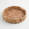 Round Woven Rattan Tray Set – 3 Piece