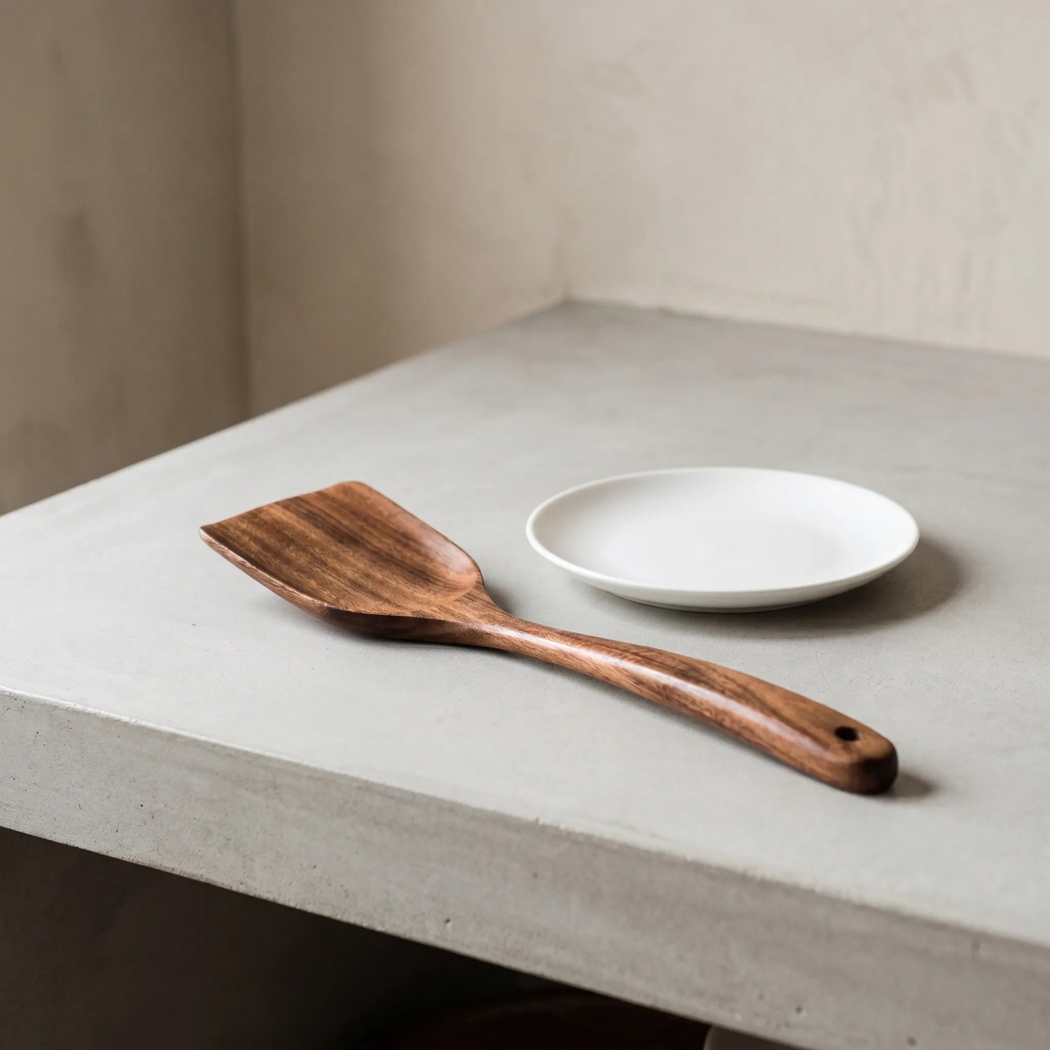 Wood Kitchen Utensil Set – 8-Piece Wooden Cooking Spoon Set