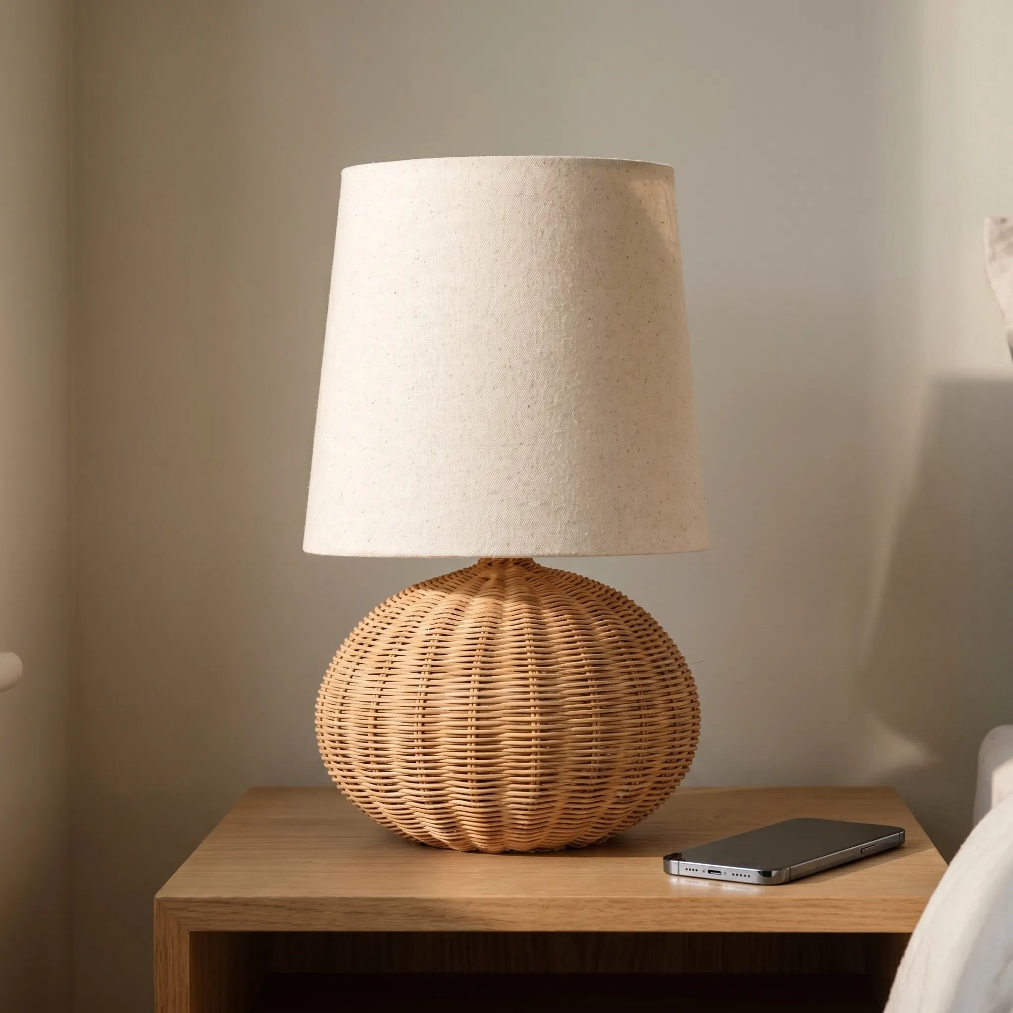 Woven Oval Table Lamp Woven Oval Table Lamp 