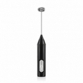 Handheld Frother – Sleek Black Electric Whisk Foryuni
