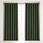 French Chenille Blackout Curtain Panel – Heavyweight Thermal Curtain Foryuni