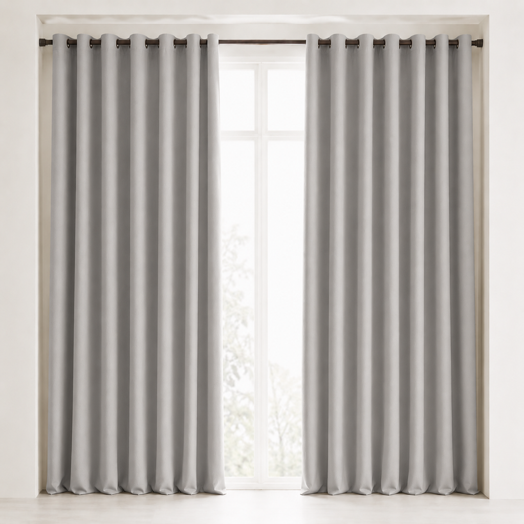 French Chenille Blackout Curtain Panel – Heavyweight Thermal Curtain Foryuni