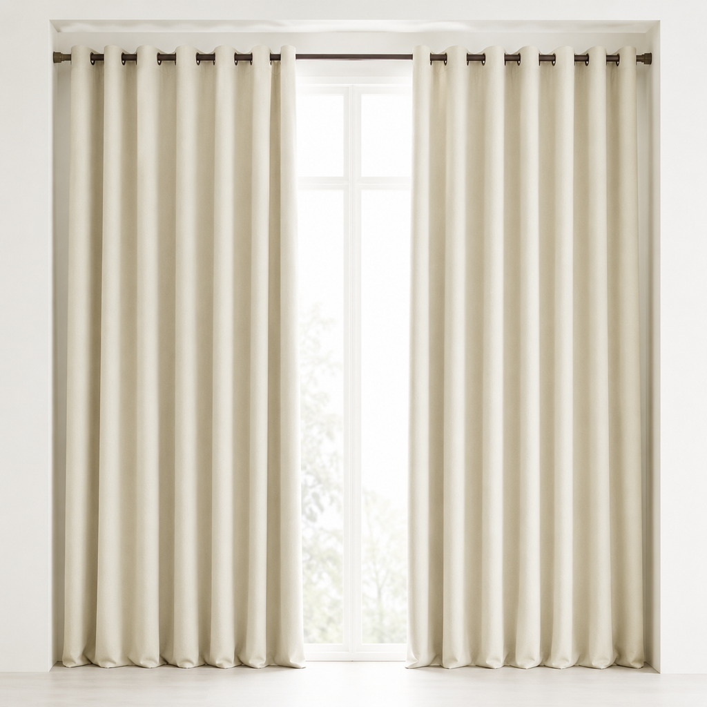 French Chenille Blackout Curtain Panel – Heavyweight Thermal Curtain Foryuni