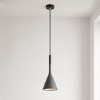 TEST 2 - Minimalist Cone Pendant Light – Modern Nordic LED Ceiling Lamp Foryuni
