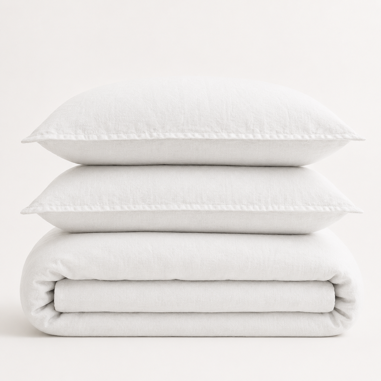 100% Linen Duvet Cover Set – 3 Piece Foryuni