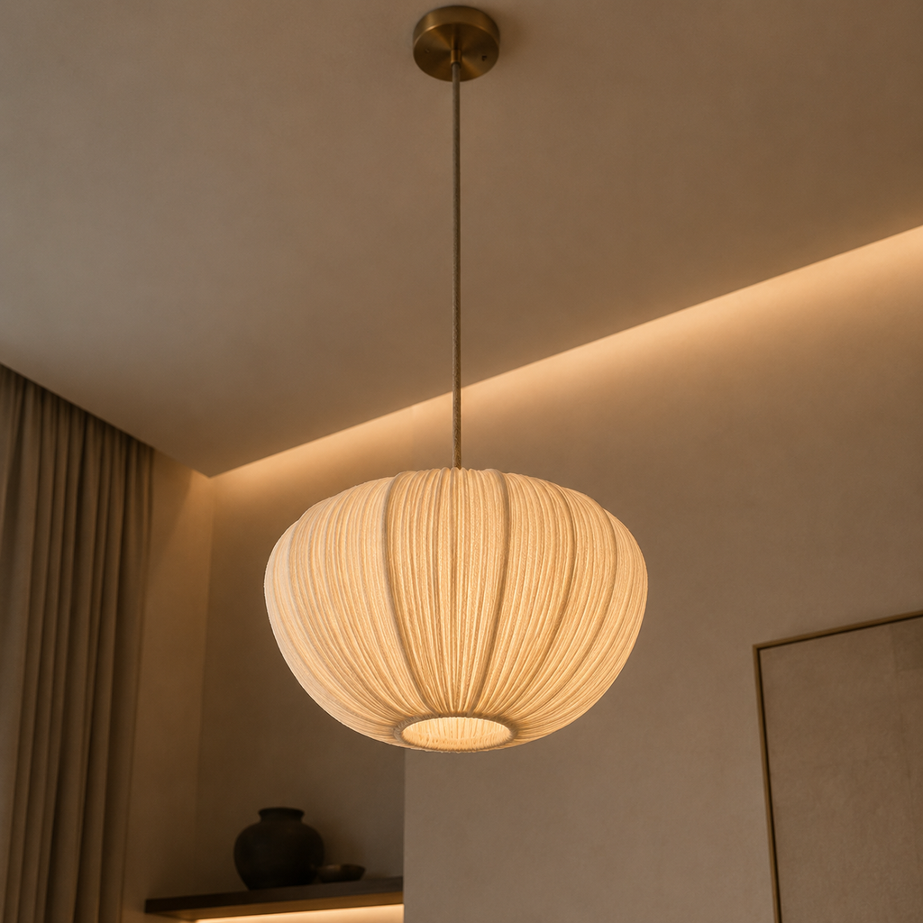 Soft Fabric Pendant Ceiling Light Soft Fabric Pendant Ceiling Light Foryuni