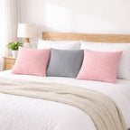 Corduroy Pillow Cover — Ribbed Texture Cushion Cover Foryuni