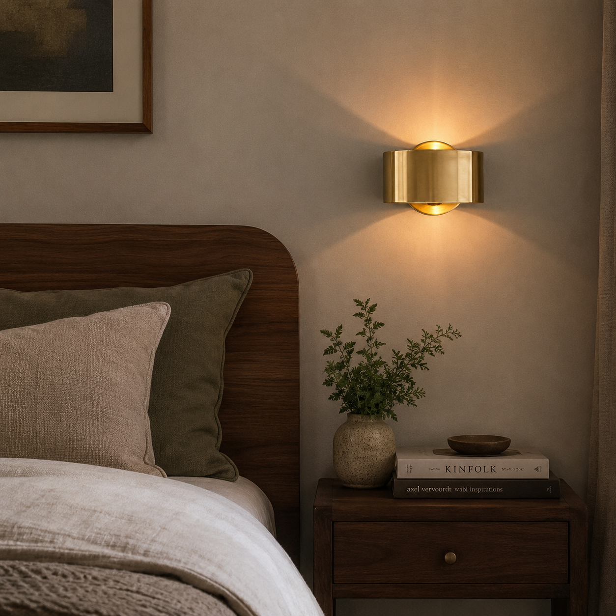Modern Cylindrical Wall Sconce Foryuni